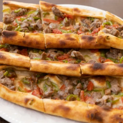 Pizza DragonFire (Scharf) slices