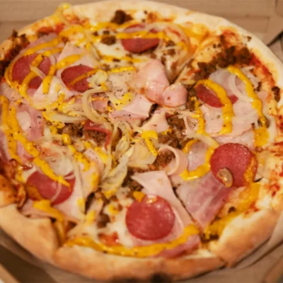 Pizza Gandalf top view