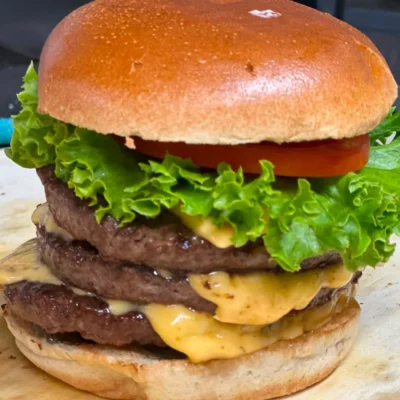 3 zone burger