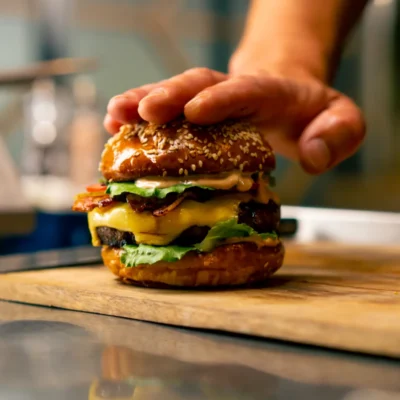 Classic Burger far view