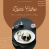 Lava Cake mit Vanilleeis Kugel Lava Cake mit Vanilleeis Kugel