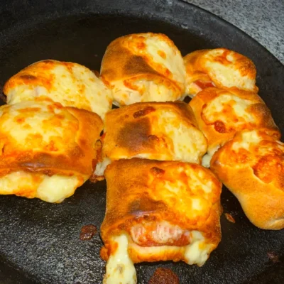T-Rex pizza brötchen